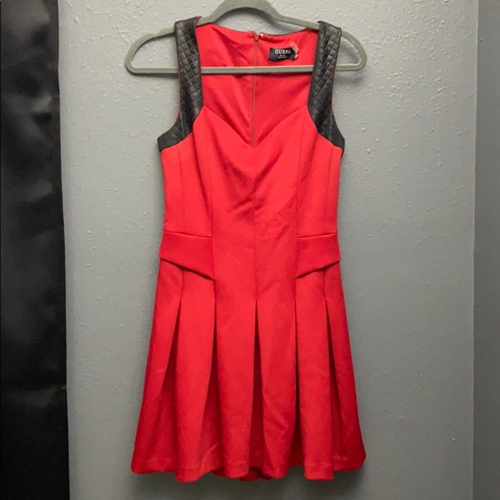 GUESS RED DRESS